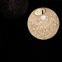 Kortárs és szerződéses gömb alakú Cany Art lámpa Kender golyós függőlámpa lámpa