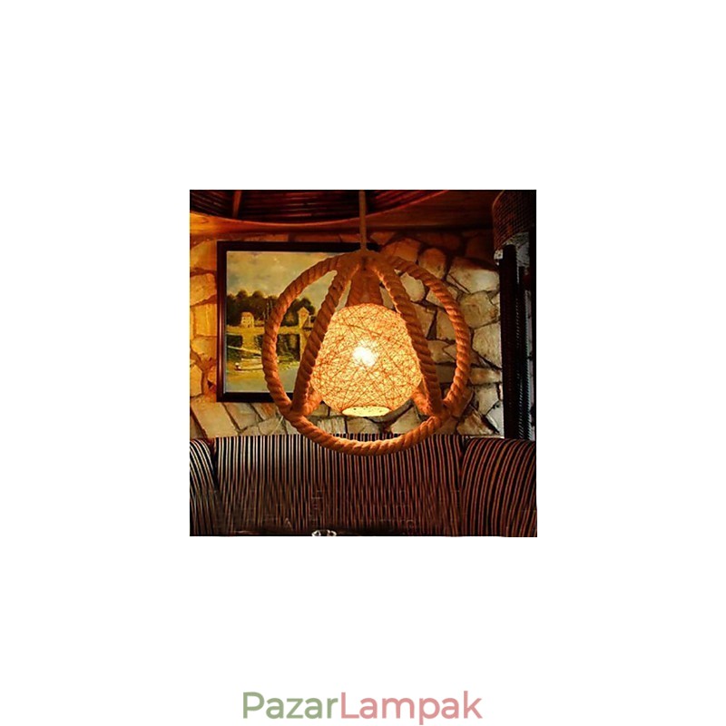 A Chandelier Retro Industrial Wind kötél