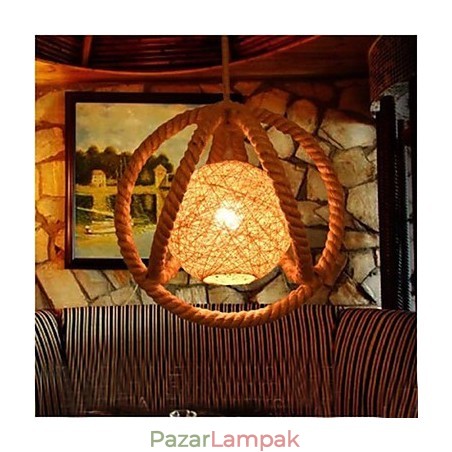 A Chandelier Retro Industrial Wind kötél