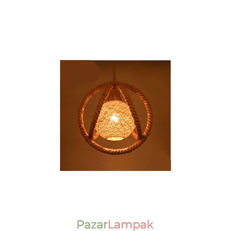 A Chandelier Retro Industrial Wind kötél