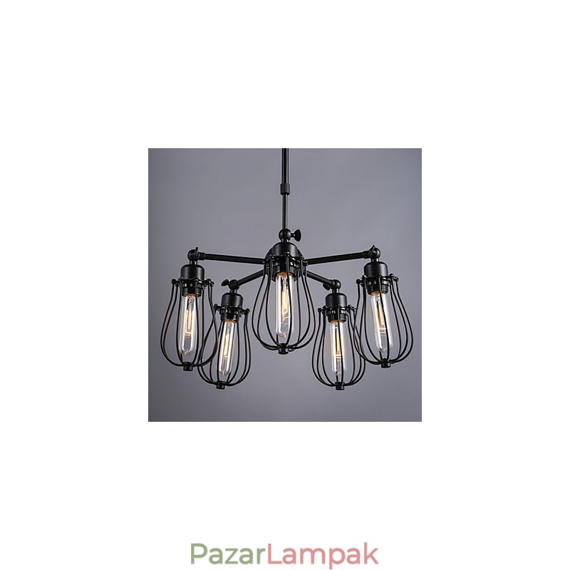 Retro klasszikus fém mennyezeti lámpák Egyszerű függőlámpák Cafe függőlámpa