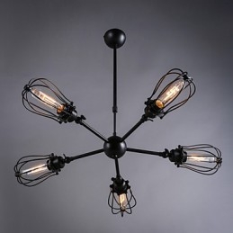 Retro klasszikus fém mennyezeti lámpák Egyszerű függőlámpák Cafe függőlámpa