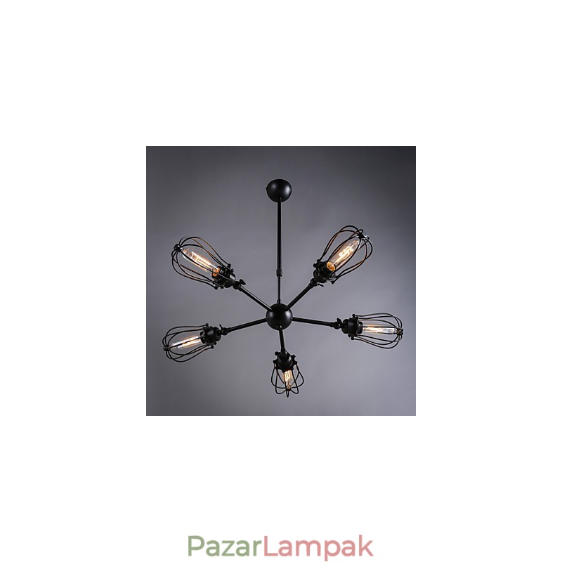 Retro klasszikus fém mennyezeti lámpák Egyszerű függőlámpák Cafe függőlámpa