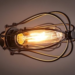 Retro klasszikus fém mennyezeti lámpák Egyszerű függőlámpák Cafe függőlámpa