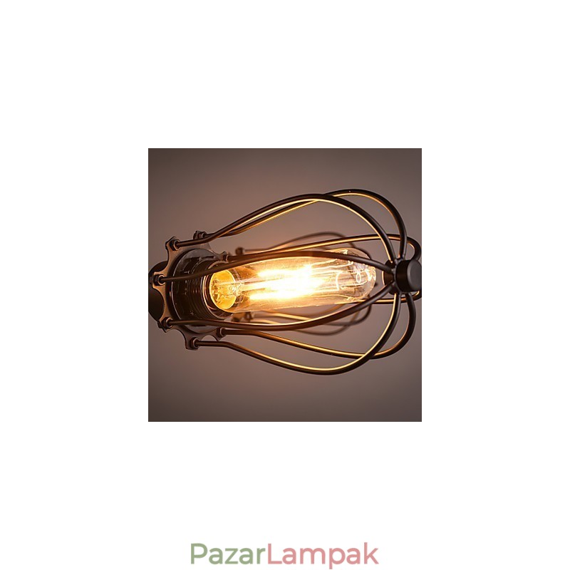 Retro klasszikus fém mennyezeti lámpák Egyszerű függőlámpák Cafe függőlámpa