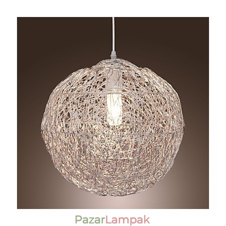 Modern modern Globe mini stílusú króm függőlámpa Modern modern Globe mini stílusú króm függőlámpa