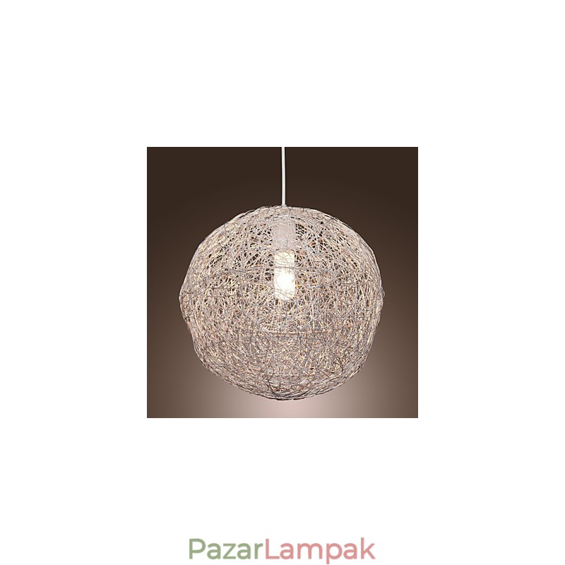 Modern modern Globe mini stílusú króm függőlámpa