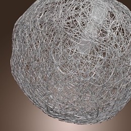 Modern modern Globe mini stílusú króm függőlámpa