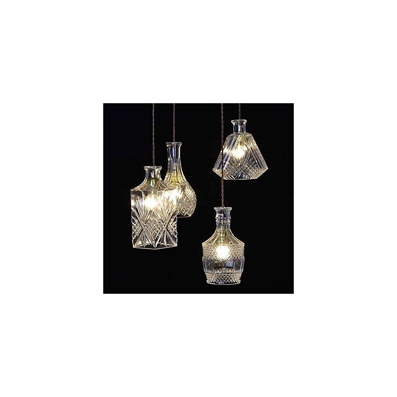 Modern, kortárs mini stílusú fémcsillár