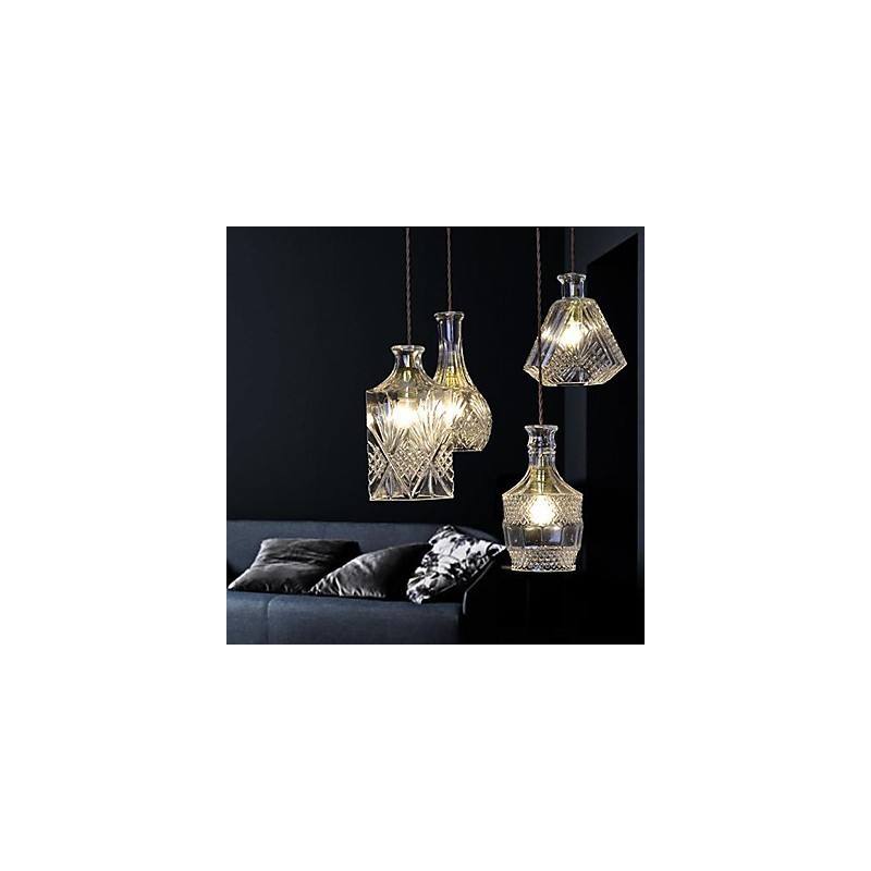 Modern, kortárs mini stílusú fémcsillár