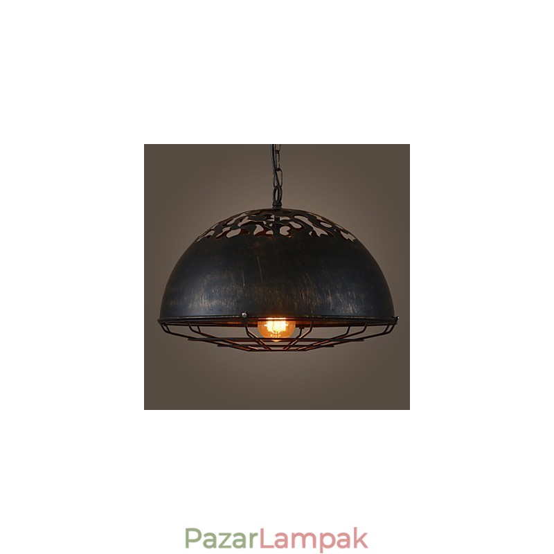 Retro klasszikus fém mennyezeti lámpák Egyszerű függőlámpák Cafe függőlámpa