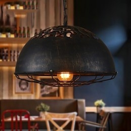 Retro klasszikus fém mennyezeti lámpák Egyszerű függőlámpák Cafe függőlámpa