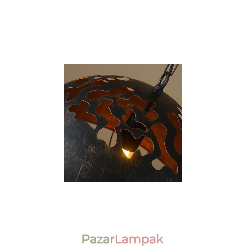 Retro klasszikus fém mennyezeti lámpák Egyszerű függőlámpák Cafe függőlámpa