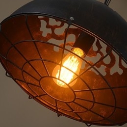 Retro klasszikus fém mennyezeti lámpák Egyszerű függőlámpák Cafe függőlámpa
