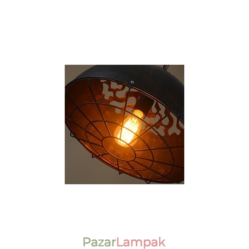 Retro klasszikus fém mennyezeti lámpák Egyszerű függőlámpák Cafe függőlámpa