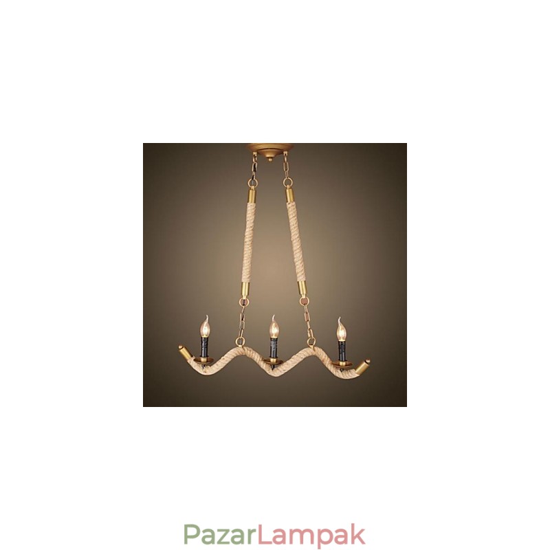 Hagyományos klasszikus rusztikus Lodge Vintage Retro Country antik sárgaréz fém függőlámpa