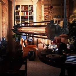 Loft Retro csillár függőlámpa Klasszikus vintage lámpa Country Metal Light