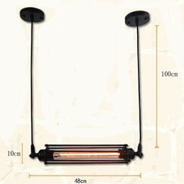 Loft Retro csillár függőlámpa Klasszikus vintage lámpa Country Metal Light