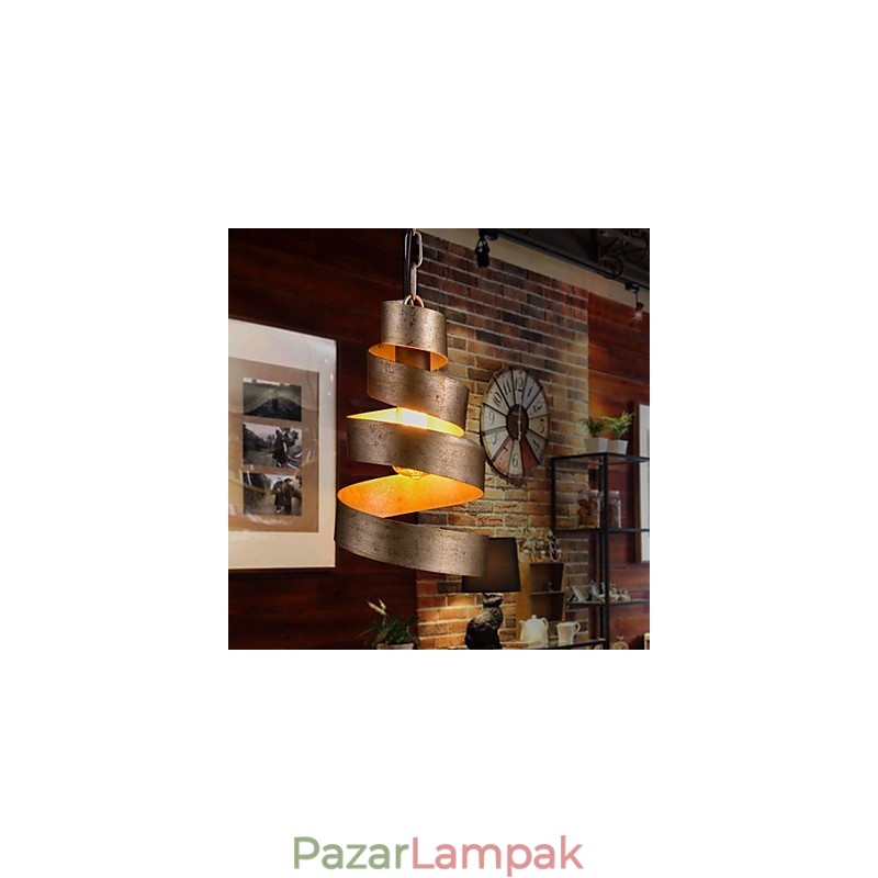 Retro vas lámpa Modern minimalista ipari stílusú csillár