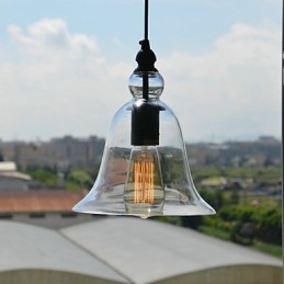Hagyományos klasszikus Vintage Bowl mini stílusú függőlámpa