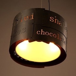 LOFT Modern Fashion Nordic Art kreatív szövet függőlámpa Cafe lámpa függőlámpa átmérő 35cm