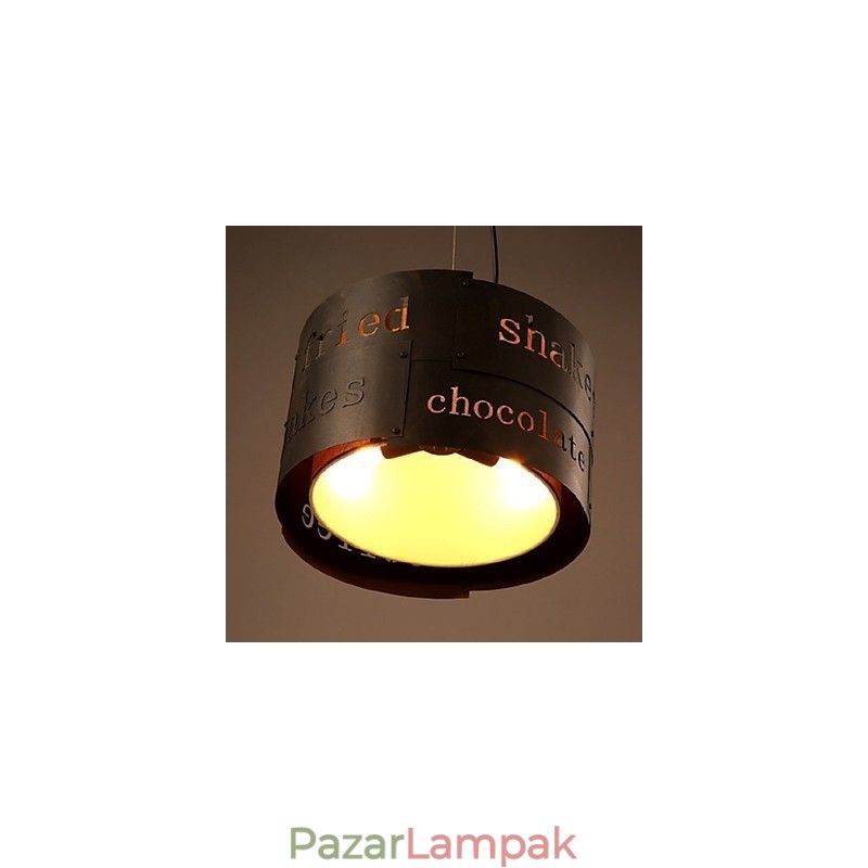LOFT Modern Fashion Nordic Art kreatív szövet függőlámpa Cafe lámpa függőlámpa átmérő 35cm