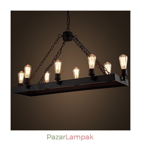Modern Retro Loft csillár Amerikai Country csillár Kreatív ipari kávézói lámpa lámpák Modern Retro Loft csillár Amerikai Country csillár Kreatív ipari kávézói lámpa lámpák