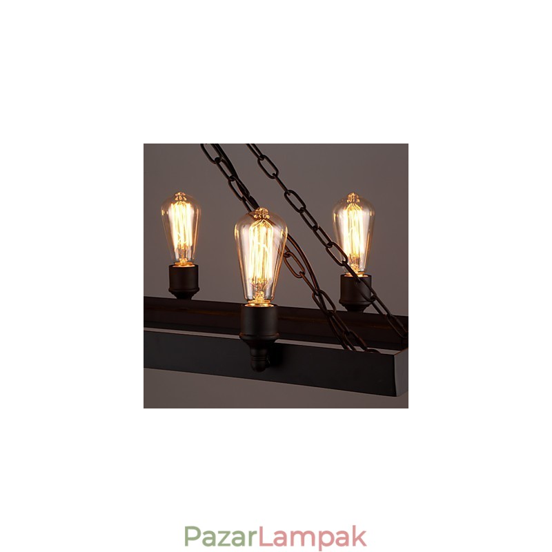 Modern Retro Loft csillár Amerikai Country csillár Kreatív ipari kávézói lámpa lámpák