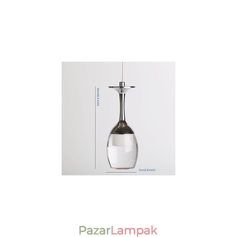 Függesztett lámpák 1 könnyű mini stílusú modern kortárs fém