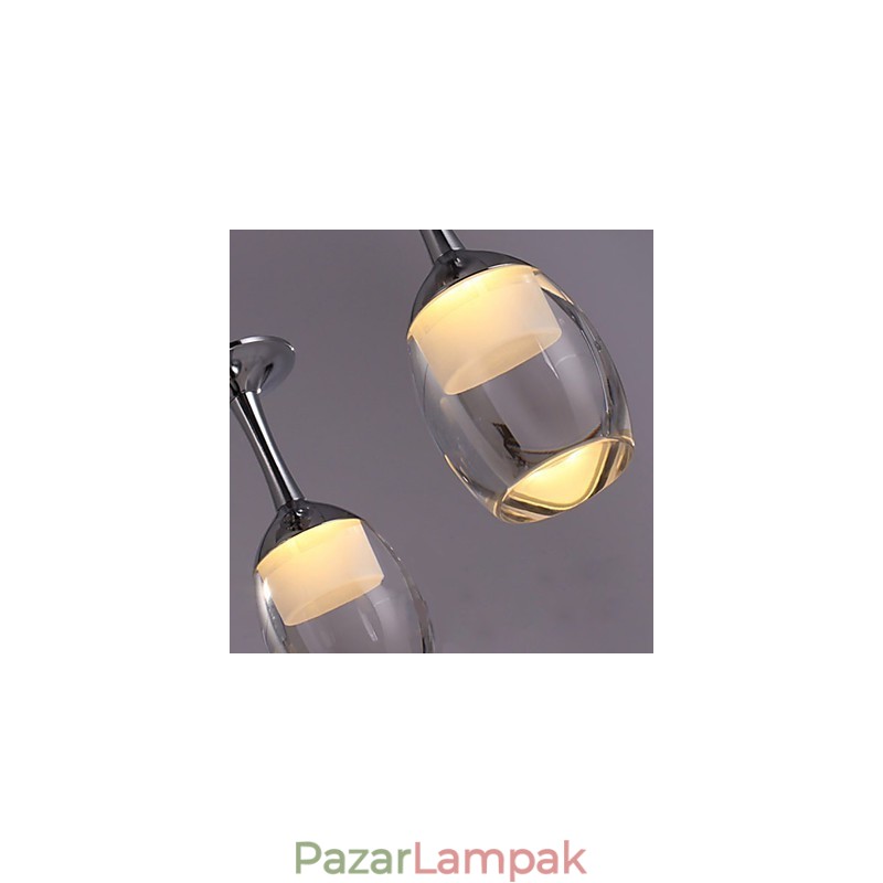 Függesztett lámpák 1 könnyű mini stílusú modern kortárs fém