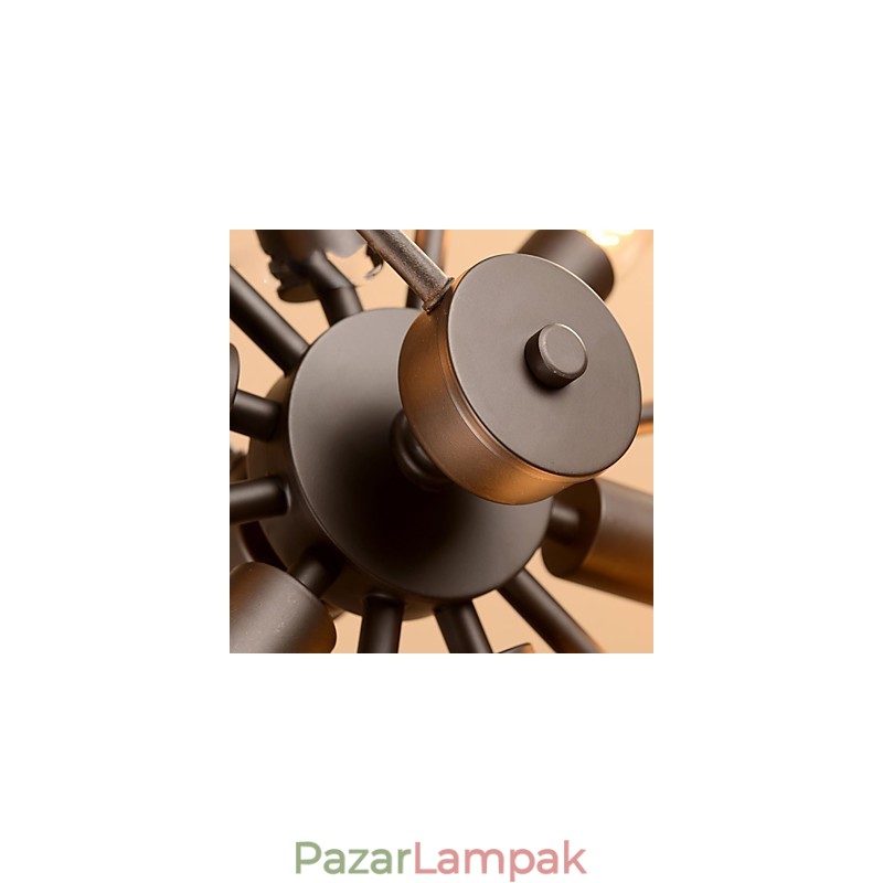 Retro klasszikus fém mennyezeti lámpák Egyszerű függőlámpák Cafe függőlámpa