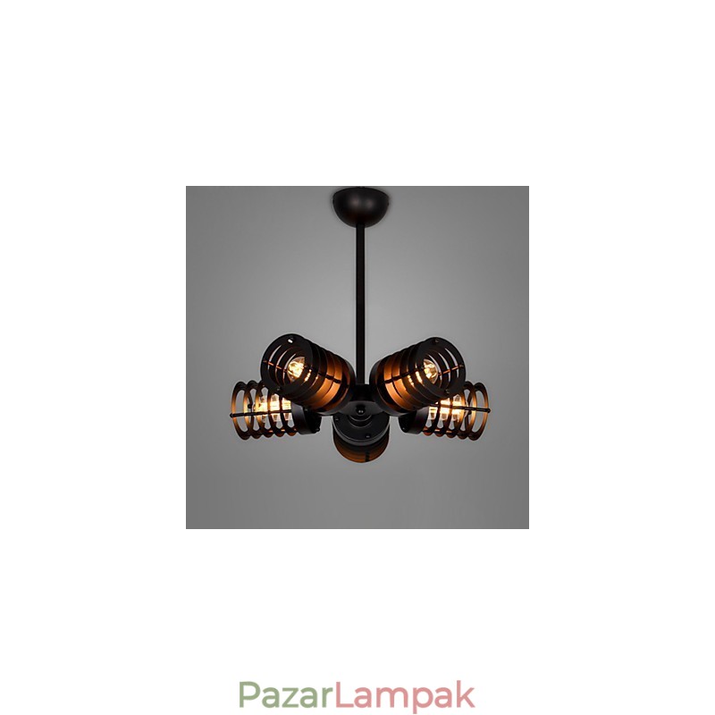 Retro klasszikus fém mennyezeti lámpák Egyszerű függőlámpák Cafe függőlámpa