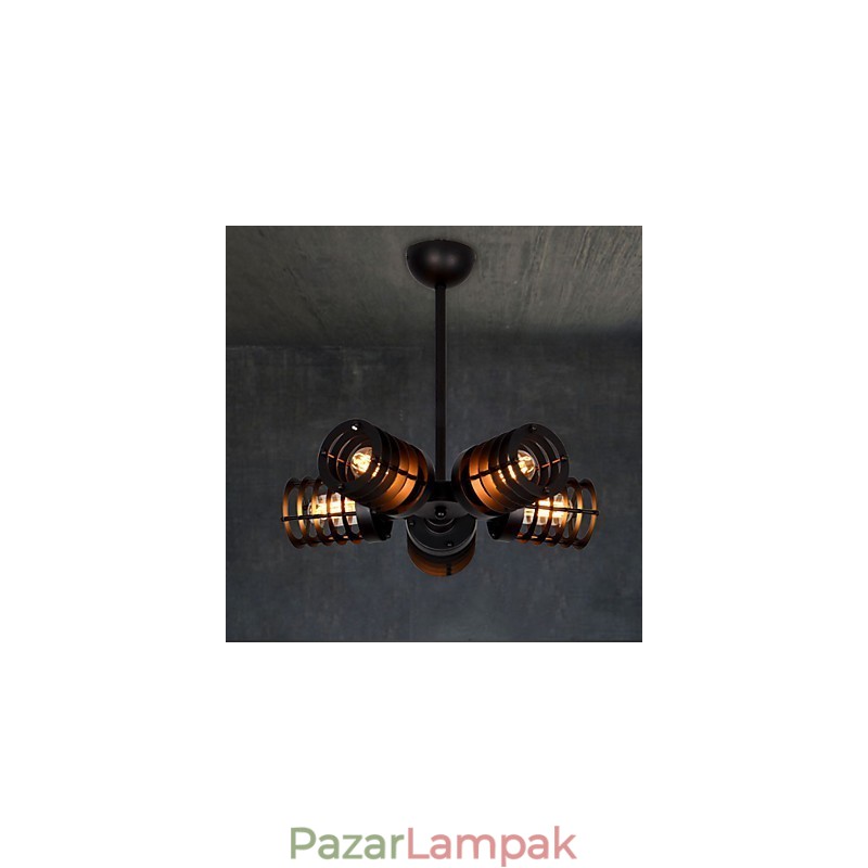 Retro klasszikus fém mennyezeti lámpák Egyszerű függőlámpák Cafe függőlámpa