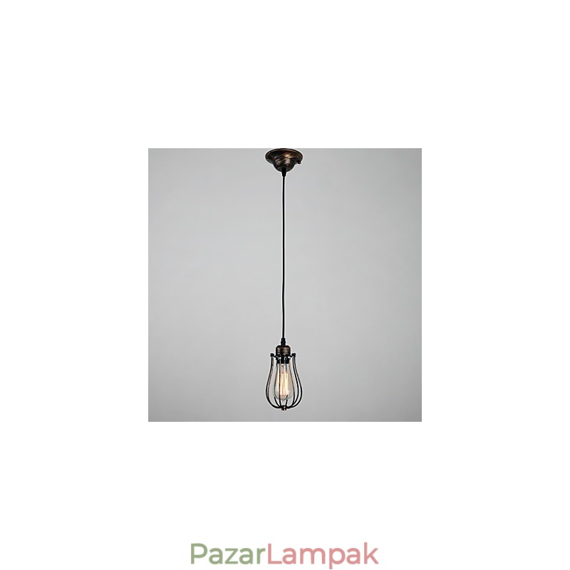 Country stílusú mini lámpa 1 könnyű retro