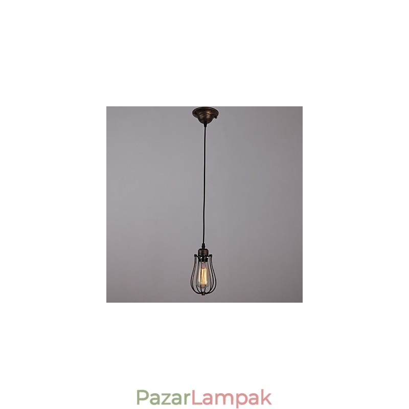 Country stílusú mini lámpa 1 könnyű retro