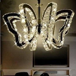 Pillangó lámpa Modern luxus kristálylámpa