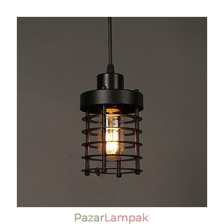 Retro kör egyetlen fejlámpák és lámpák karakter Art csillár lámpa