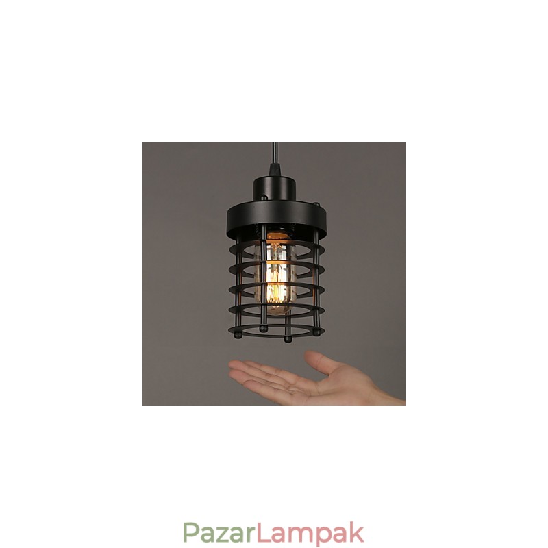 Retro kör egyetlen fejlámpák és lámpák karakter Art csillár lámpa