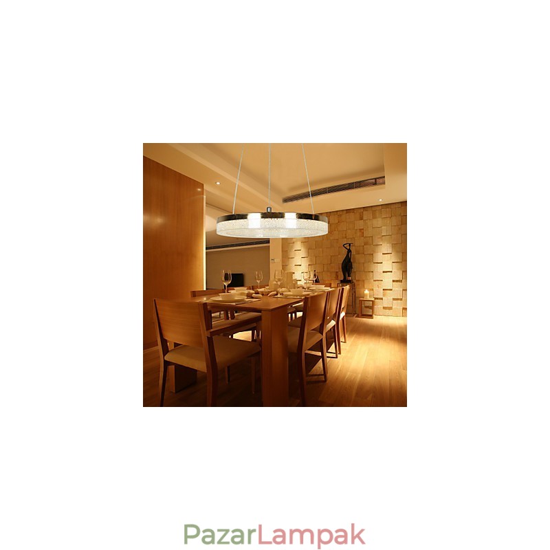 Kristály függőlámpa arany modern lámpa