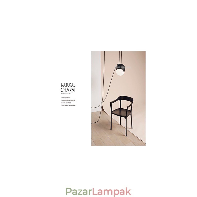 Modern, kortárs festésű fém függőlámpa